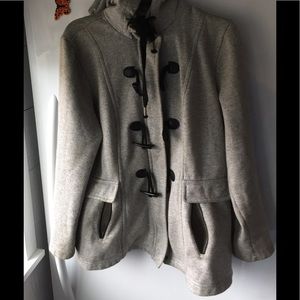 Nice Long, Warm, Hooded Jacket or Coat